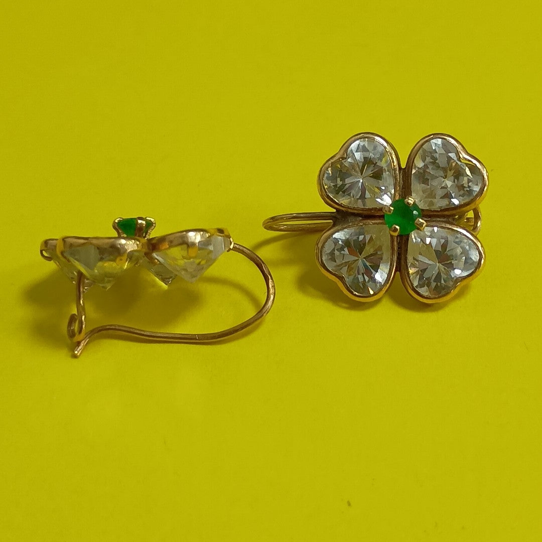 ARETES PAR ORO 10 K 3.3 GRMS (SEMINUEVO)