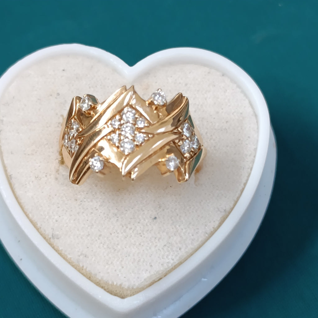 ANILLO ORO 14 K 7 GRMS (SEMINUEVO)