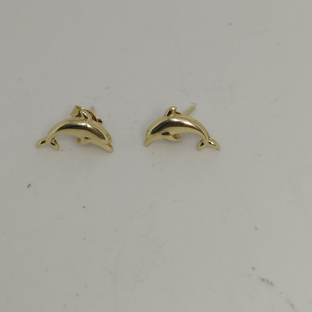 BROQUELES PAR ORO 14 K 1,20 GRMS (SEMINUEVO)