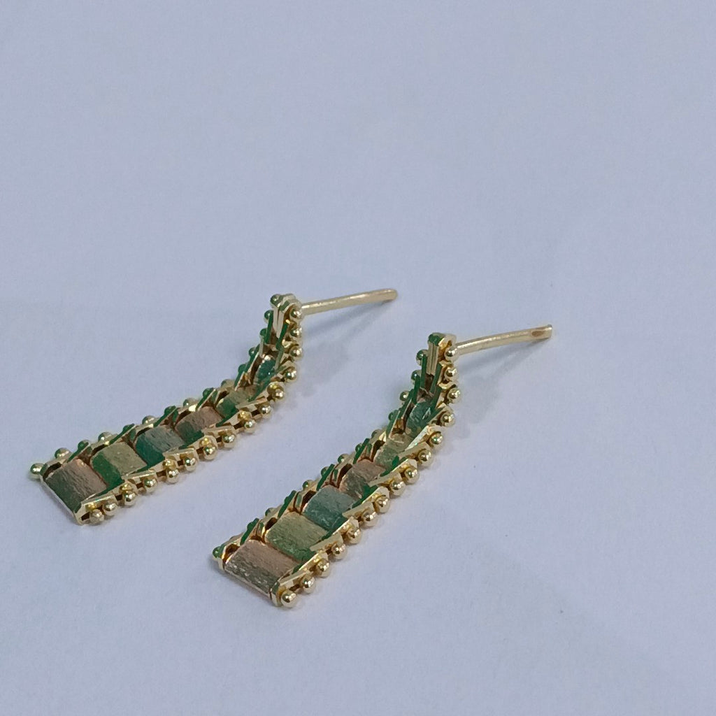 ARETES PAR ORO 14 K 2,50 GRMS (SEMINUEVO)