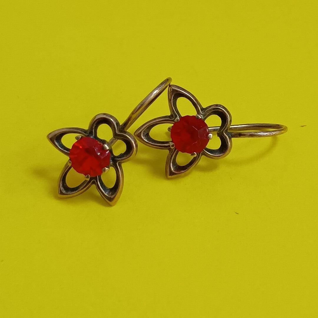 ARETES PAR ORO 8 K 1.3 GRMS (SEMINUEVO)