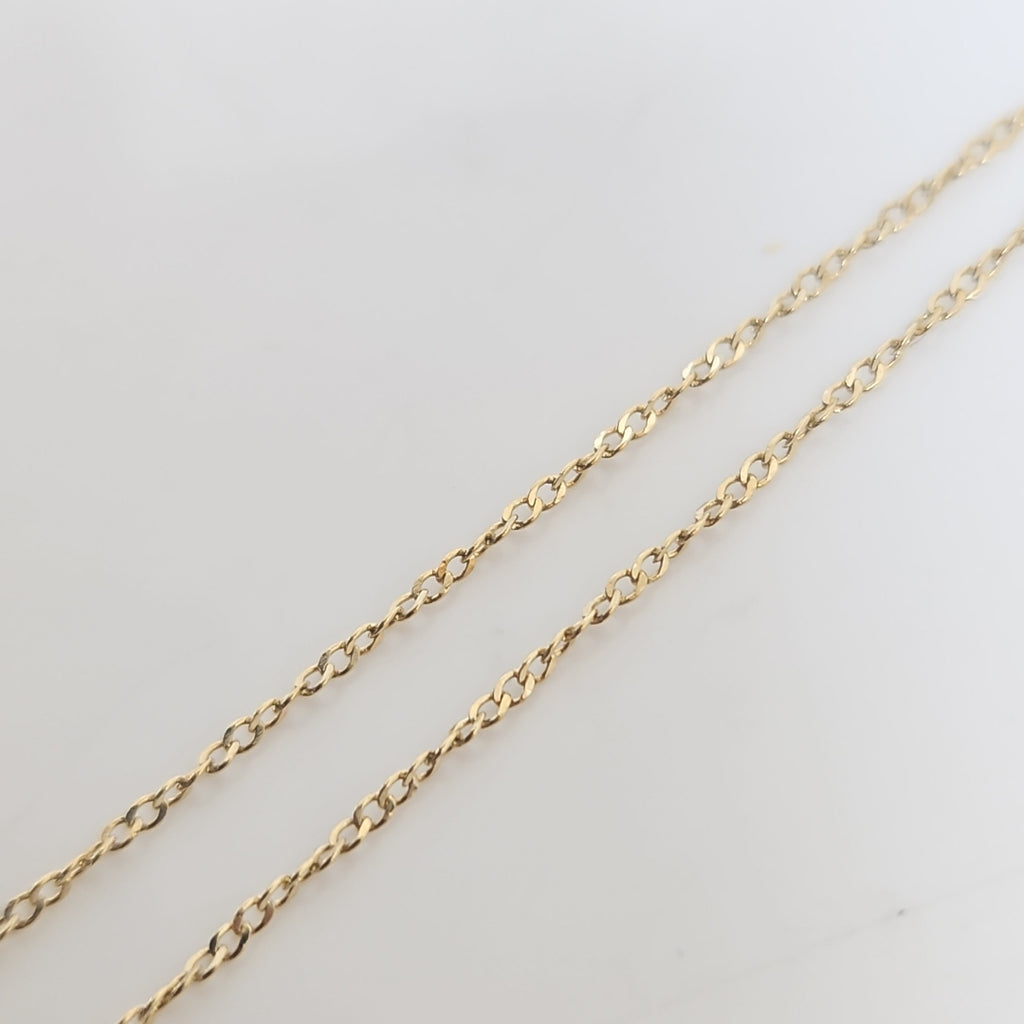 CADENA ORO 14 K 1,20 GRMS (SEMINUEVO)