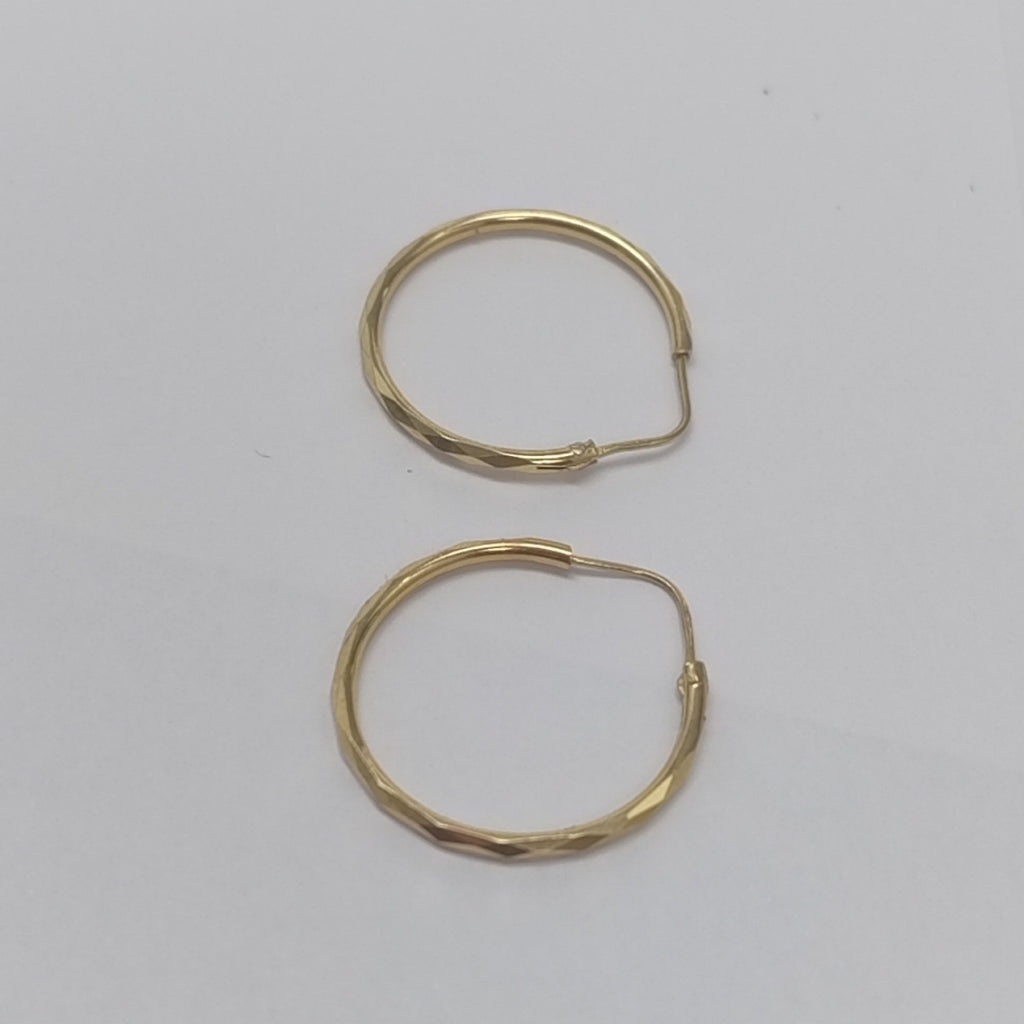 ARRACADAS PAR ORO 14 K 1.4 GRMS (SEMINUEVO)
