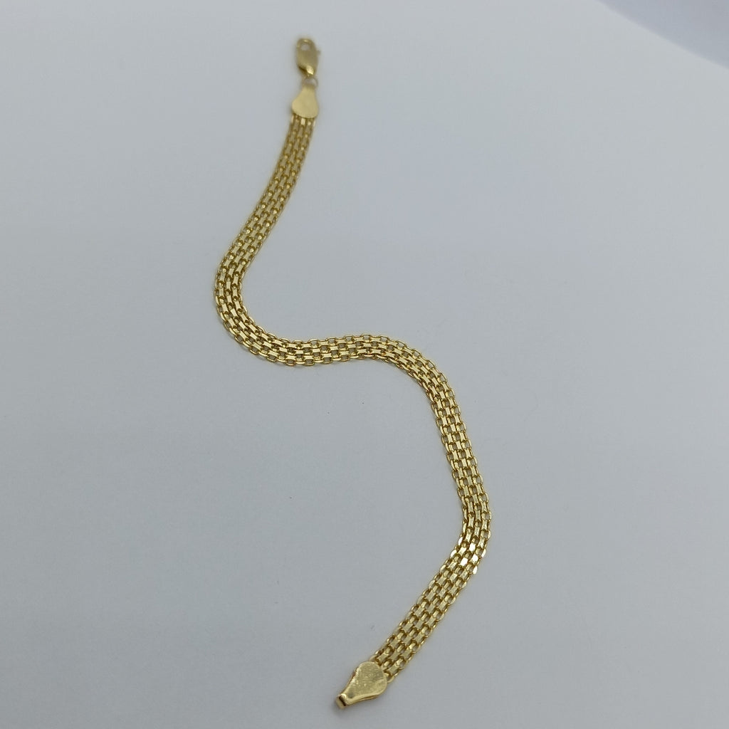 PULSERA ESPECIAL 14K 18 CM 4.6 GR (NUEVO)