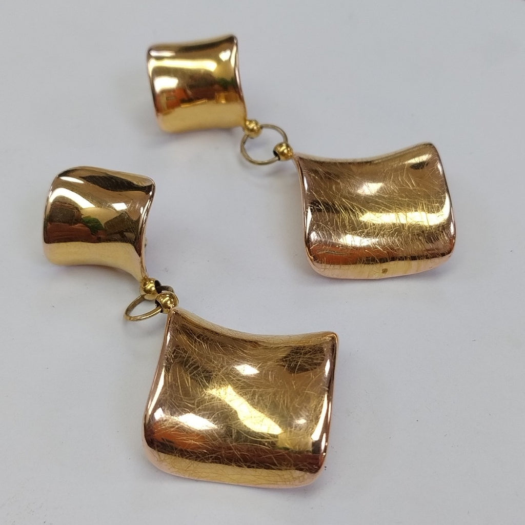 ARETES PAR ORO 14 K 10,50 GRMS (SEMINUEVO)