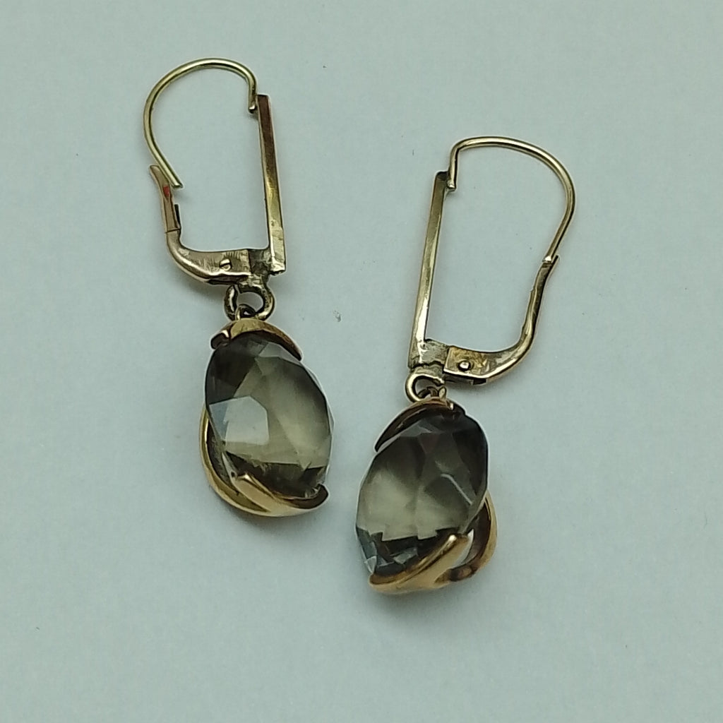 ARETES PAR ORO 8 K 4.4 GRMS (SEMINUEVO)