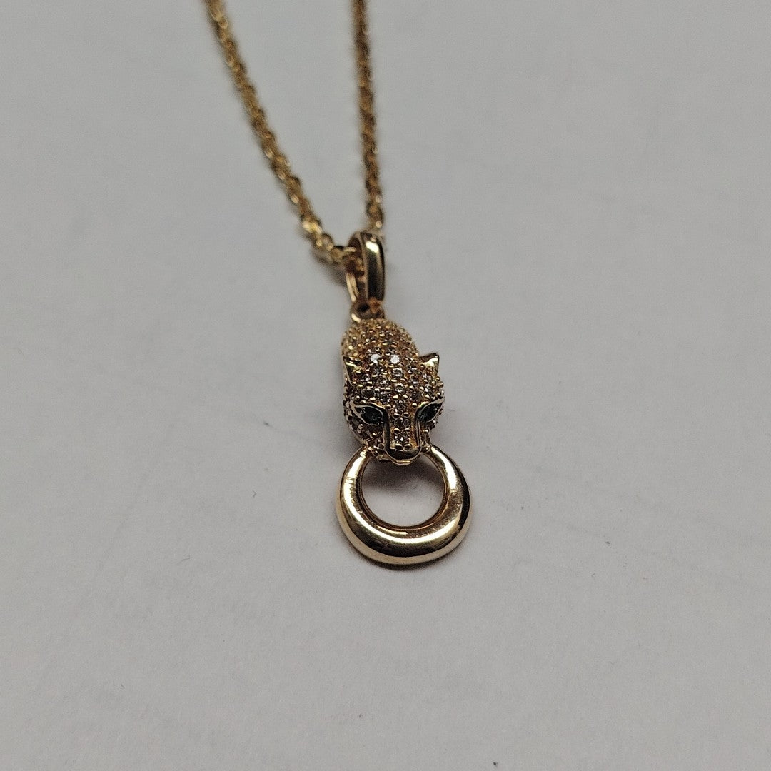 CADENA, DIJE ORO 14 K 5.5 GRMS (SEMINUEVO)