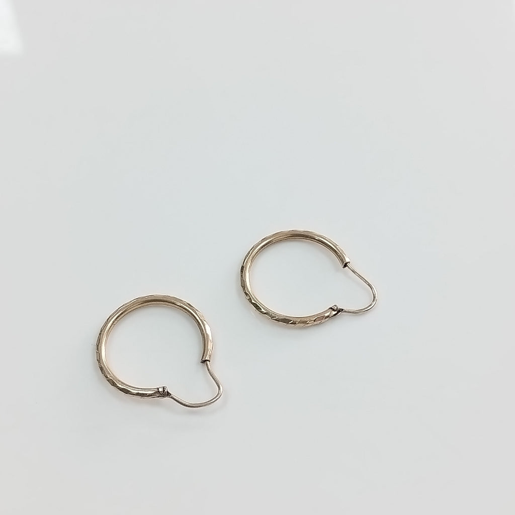 ARRACADAS PAR ORO 14 K 1,60 GRMS (SEMINUEVO)