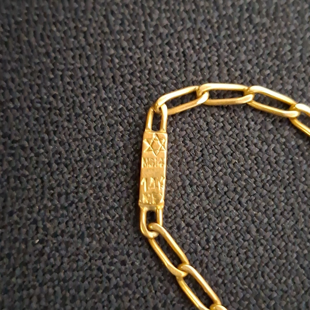 ESCLAVA ORO 14 K 5,10 GRMS (SEMINUEVO)