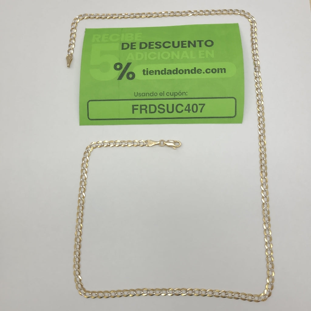 CADENA ORO 14 K 8,90 GRMS (SEMINUEVO)