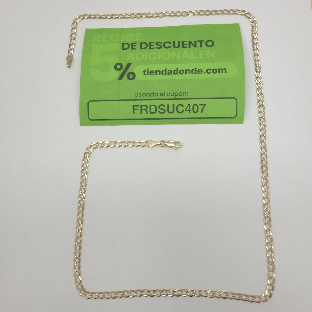 CADENA ORO 14 K 8,90 GRMS (SEMINUEVO)