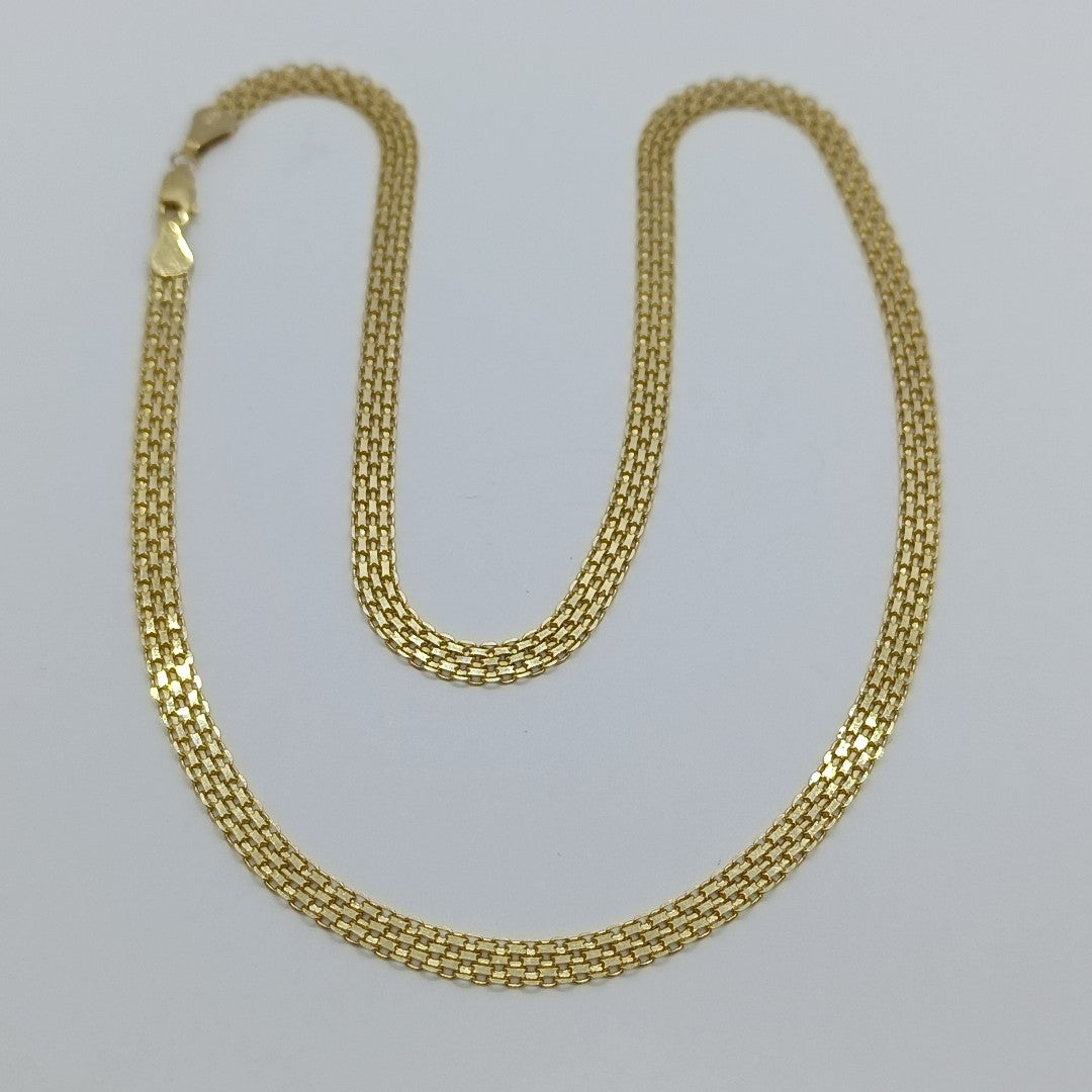 CADENA ESPECIAL 14K 50 CM 11.5 GR (NUEVO)