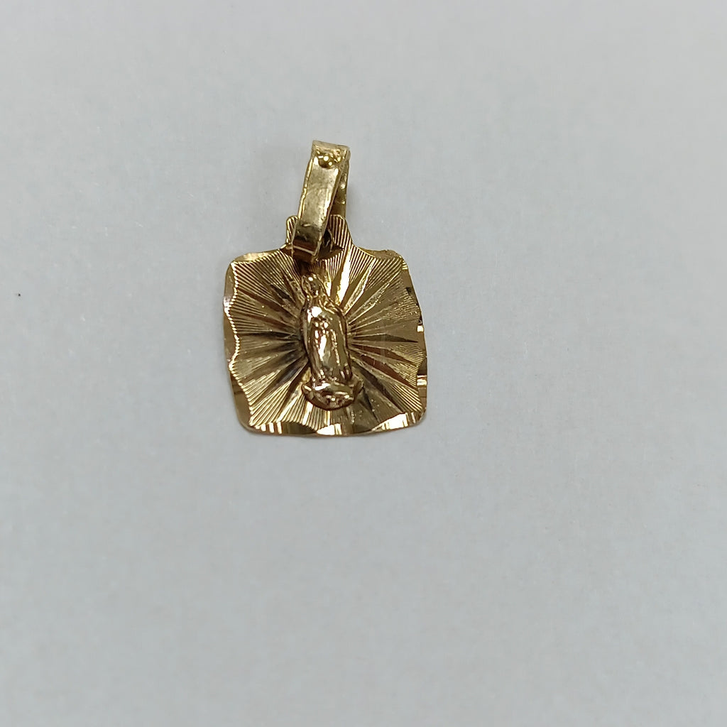 CADENA,MEDALLA RELIGIOSA ORO 10 K 1,80 GRMS (SEMINUEVO)