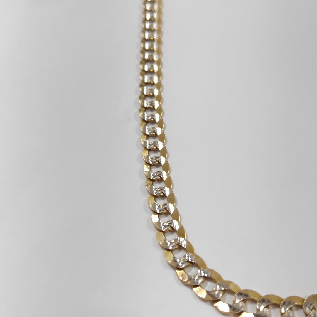 CADENA ORO, RODIADO 14 K 30.8 GRMS (SEMINUEVO)