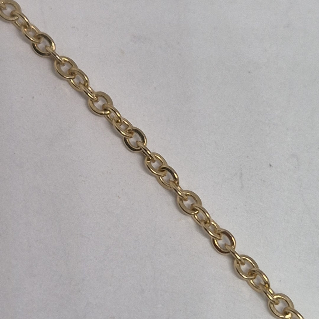 PULSERA ESPECIAL CON DIJES DELFINES 10K 18 CM 1.9 GR (NUEVO)