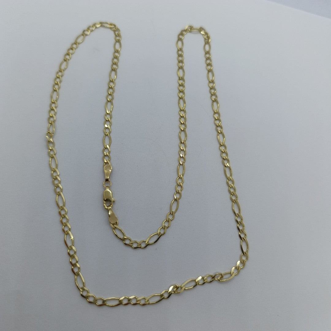 CADENA 3X1 14K 60 CM 9 GR (NUEVO)