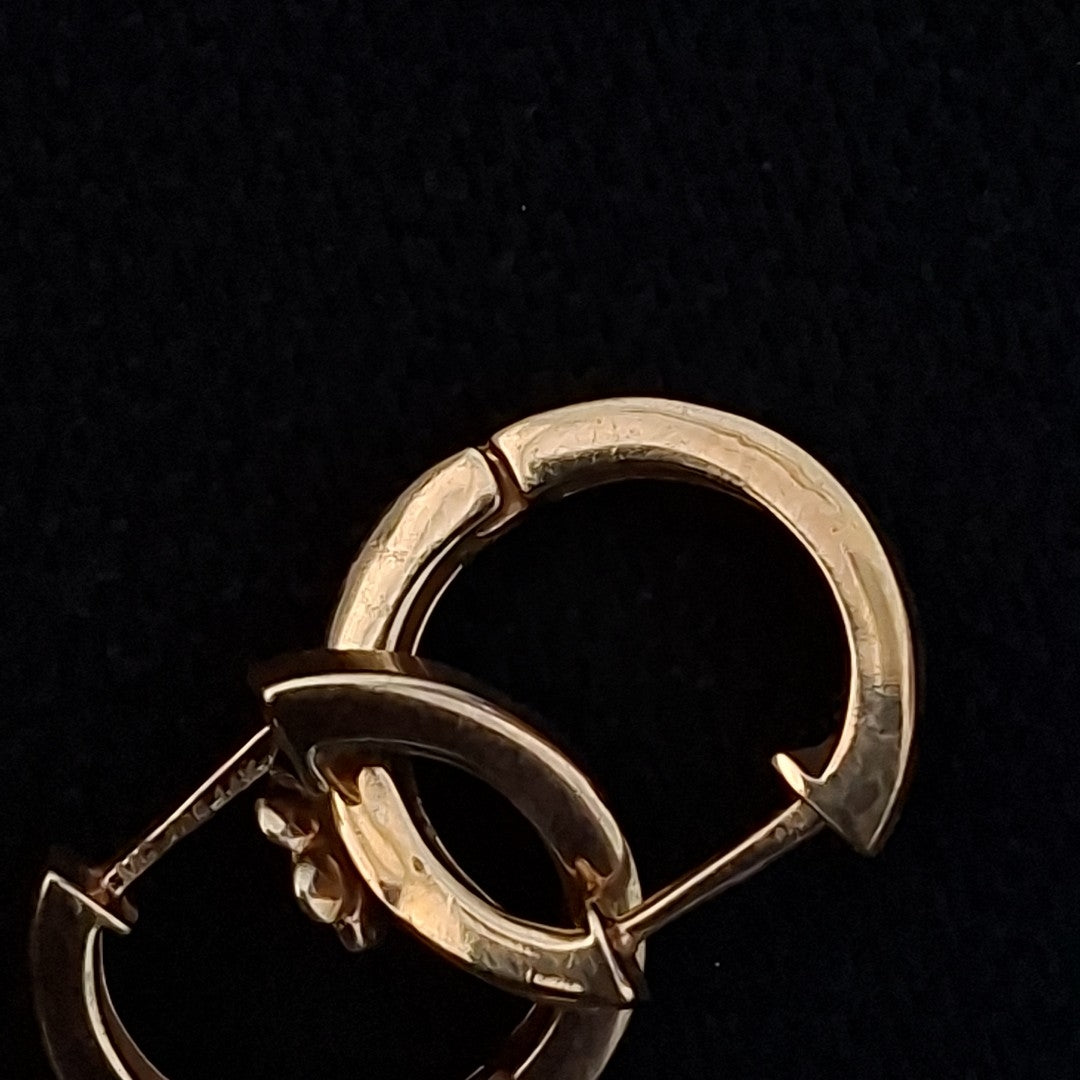 ARRACADAS PAR ORO 14 K 3,70 GRMS (SEMINUEVO)