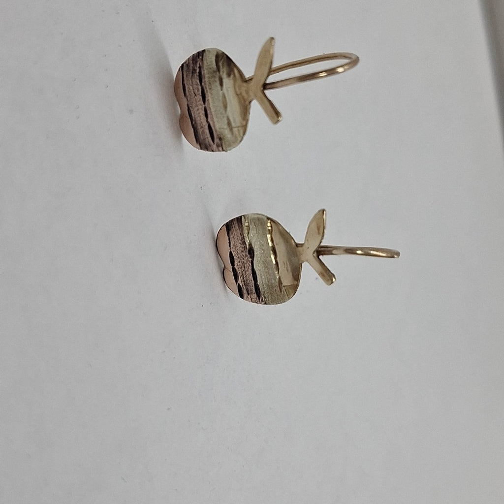 ARETES PAR ORO 10 K 1.2 GRMS (SEMINUEVO)