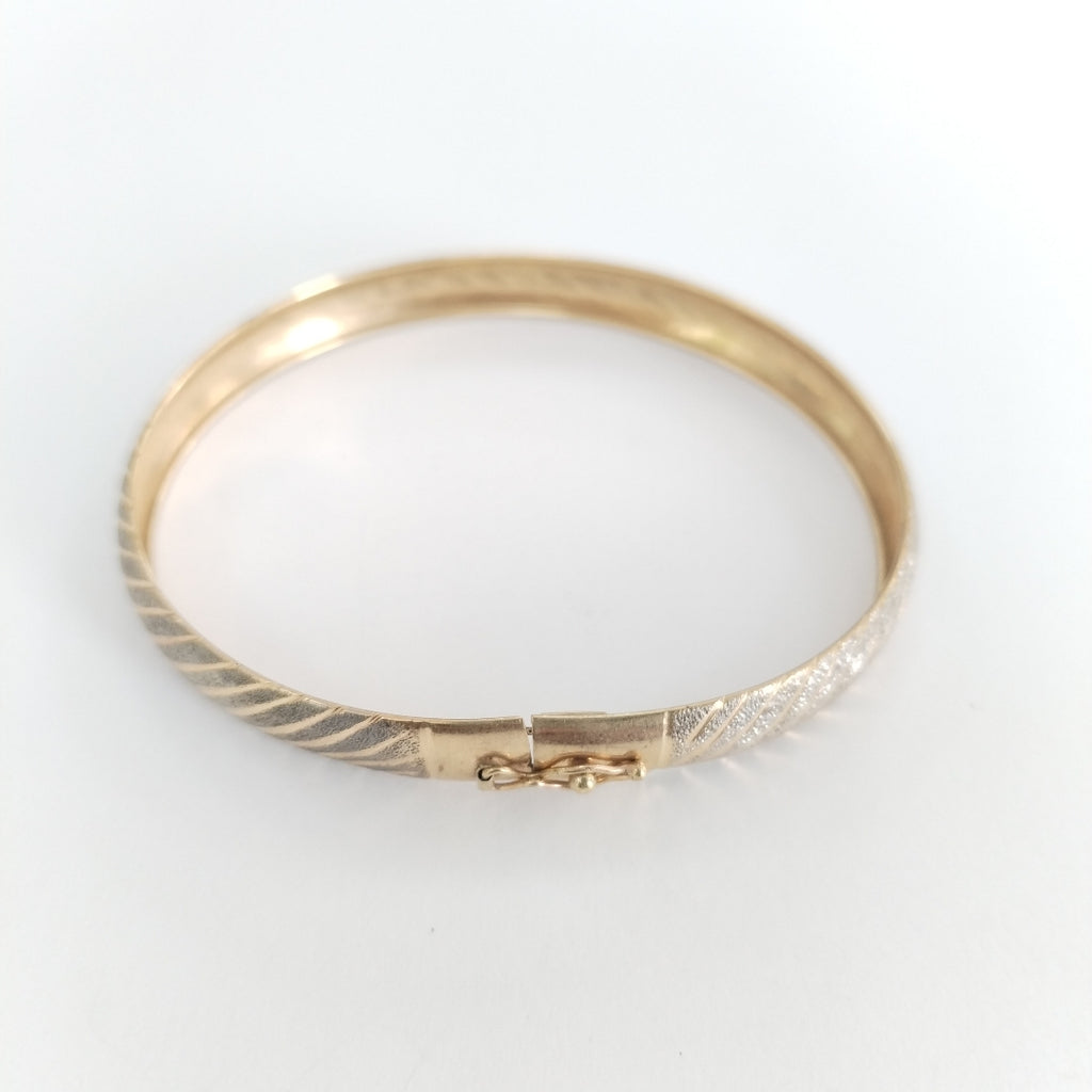 BRAZALETE ORO 10 K 5,10 GRMS (SEMINUEVO)