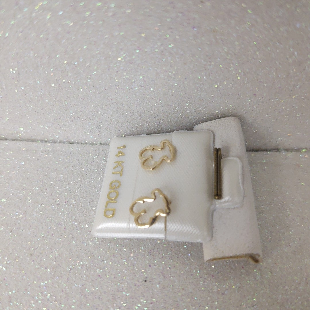 BROQUELES ORO 14K 0.8 (NUEVO)