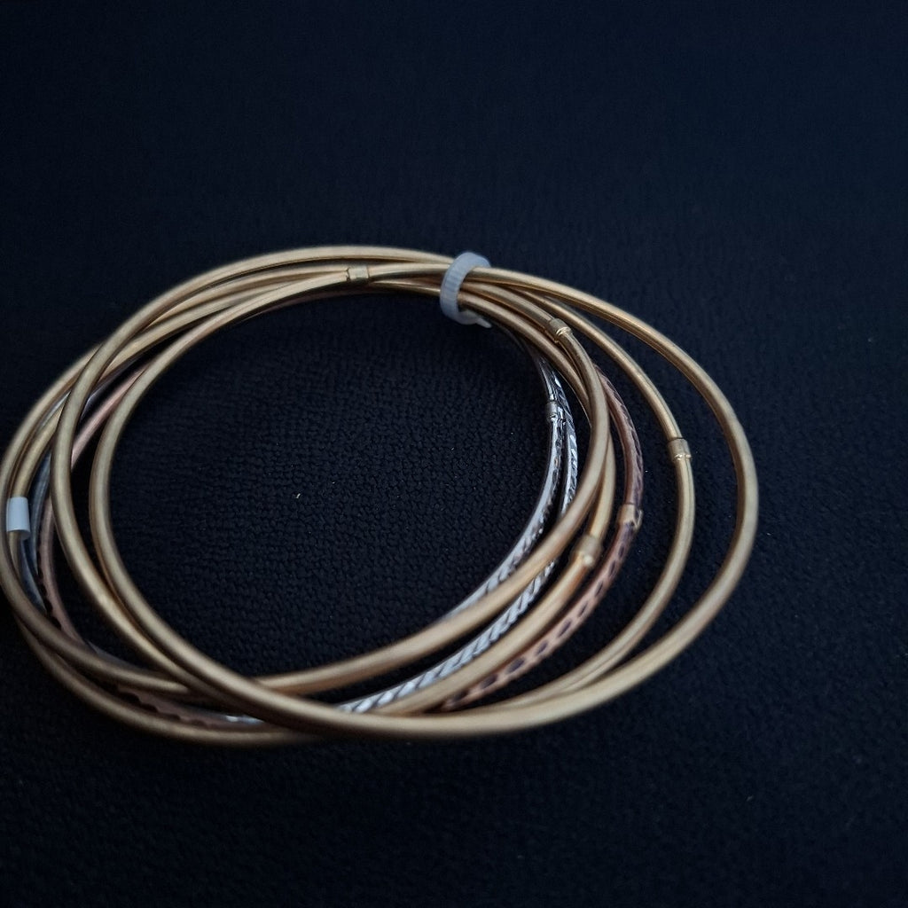 SEMANARIO DE PULSERAS ORO 14 K 15.1 GRMS (SEMINUEVO)