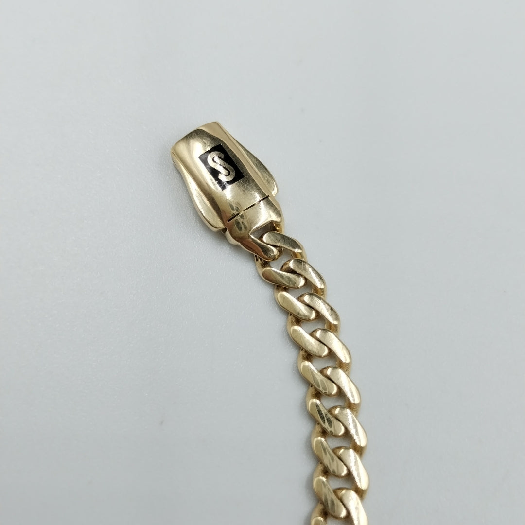 PULSERA MONACO ORO 14K 5.4 (NUEVO)