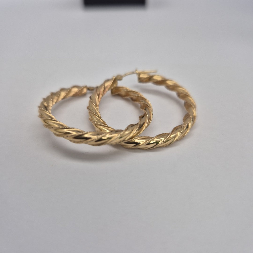 ARRACADAS PAR ORO 14 K 3,10 GRMS (SEMINUEVO)
