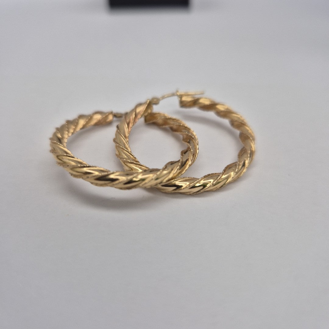ARRACADAS PAR ORO 14 K 3,10 GRMS (SEMINUEVO)