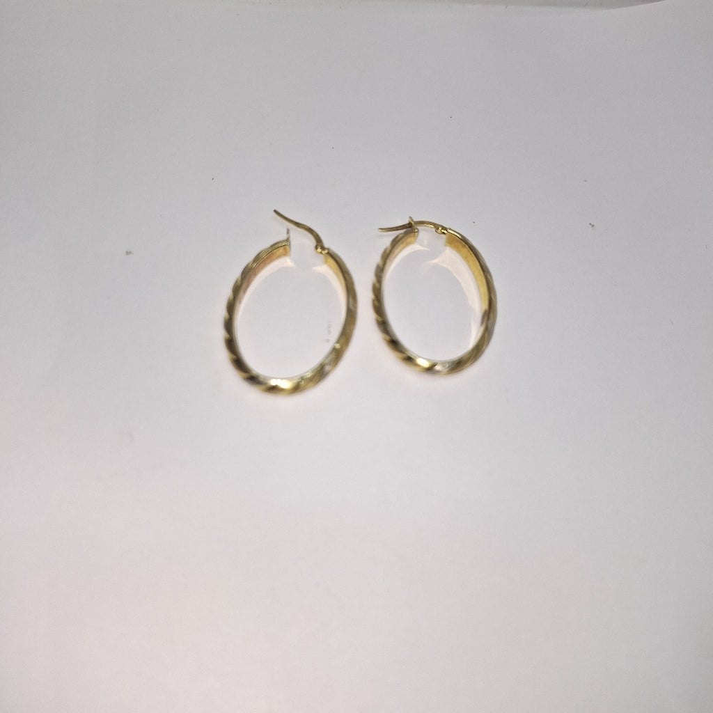 ARRACADAS PAR ORO 14 K 3.5 GRMS (SEMINUEVO)