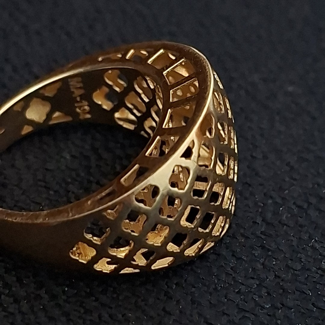 ANILLO ORO 14 K 3.7 GRMS (SEMINUEVO)