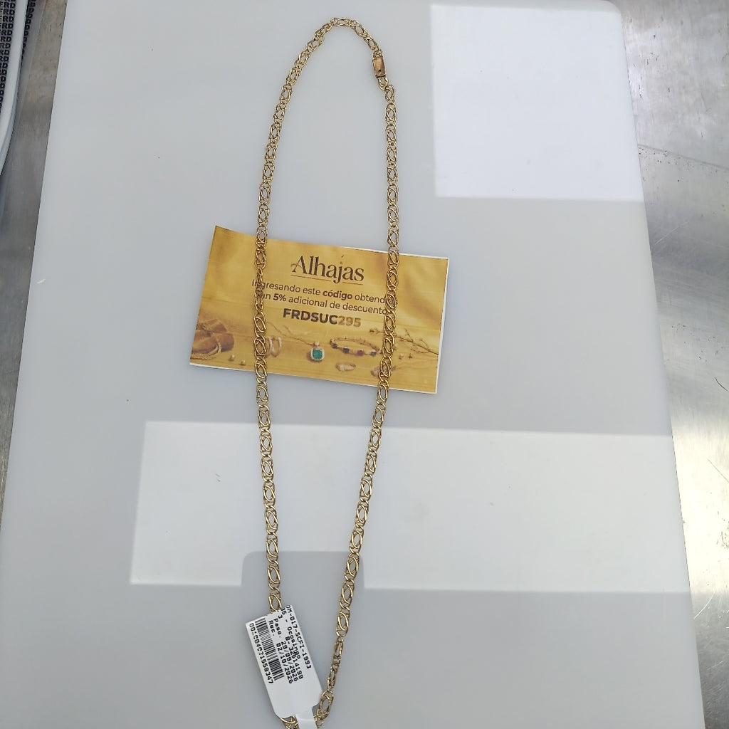 CADENA ORO 10 K 6.8 GRMS (SEMINUEVO)