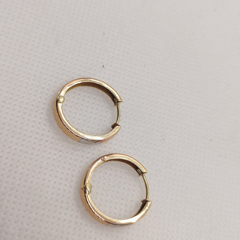 ARETES PAR ORO 10 K 1,60 GRMS (SEMINUEVO)