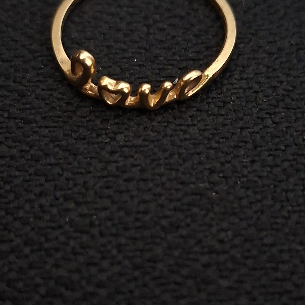 ANILLO ORO 14 K 1,30 GRMS (SEMINUEVO)