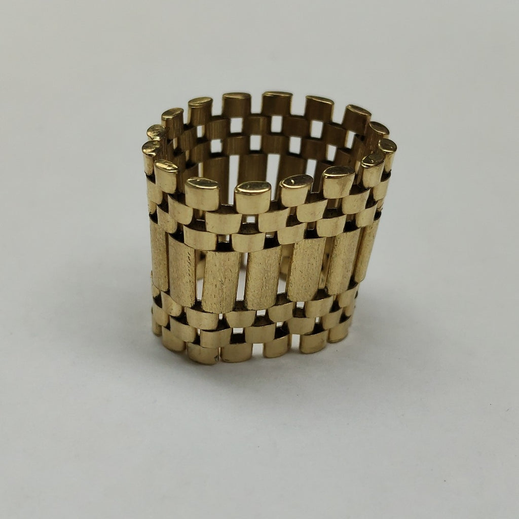 ANILLO ORO 10 K 6,40 GRMS (SEMINUEVO)
