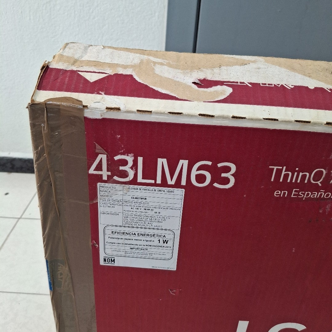 PANTALLA LG 43LM6370PUB (2021) 43" LED FULL HD (SEMINUEVO)
