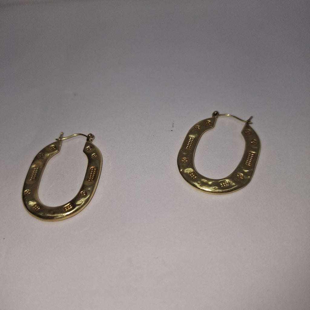 ARRACADAS PAR ORO 14 K 3.4 GRMS (SEMINUEVO)
