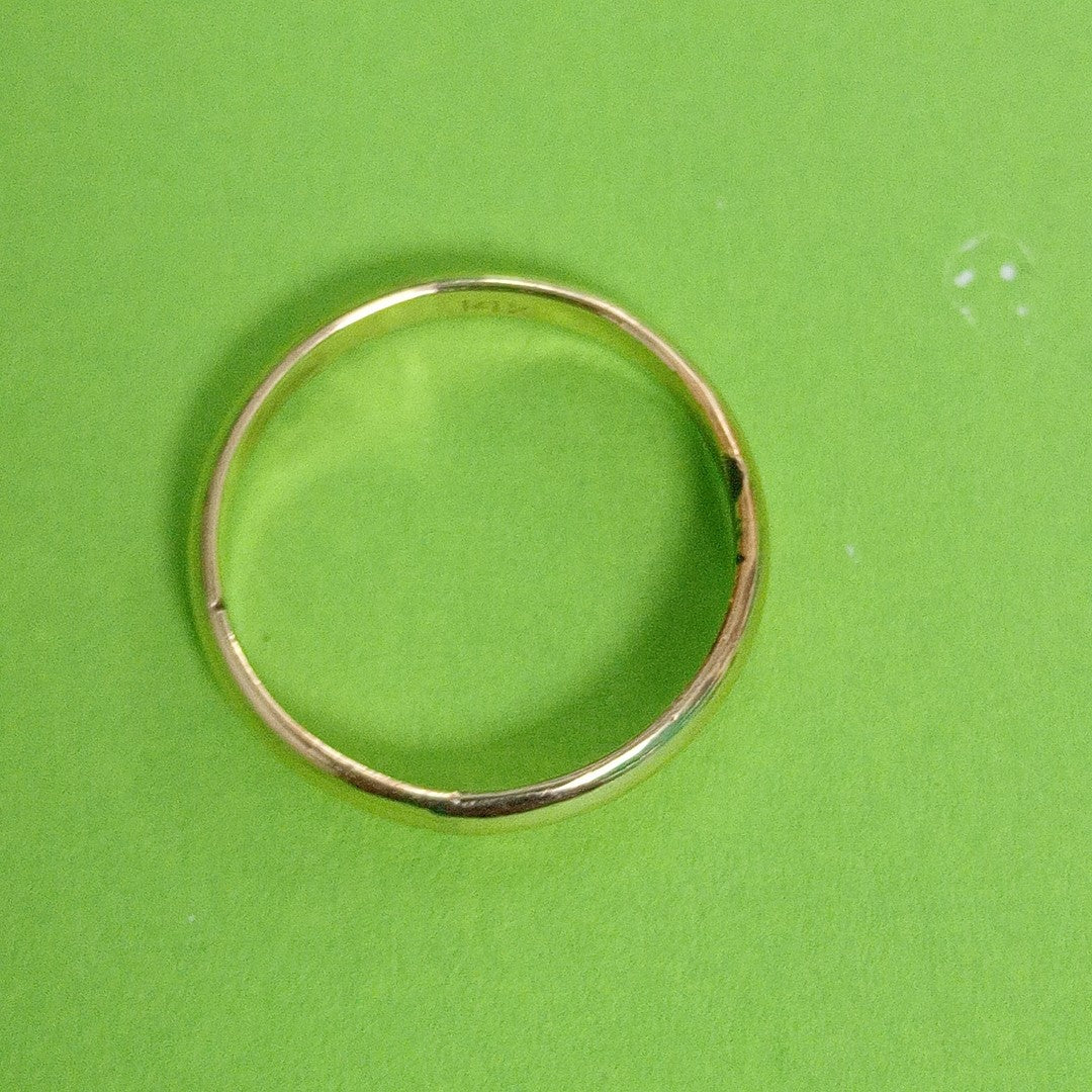 ARGOLLA ORO 14 K 2.1 GRMS (SEMINUEVO)