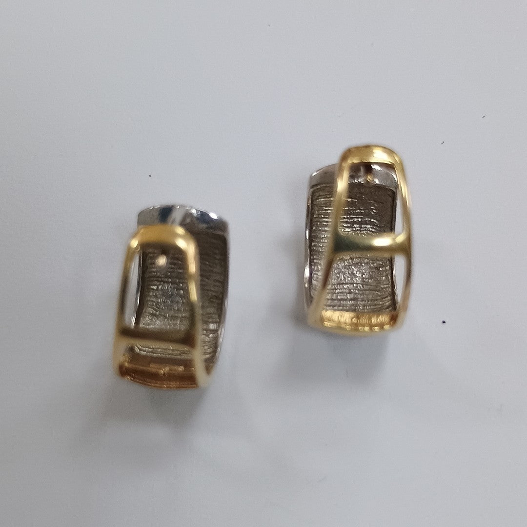 ARRACADAS PAR ORO 14 K 2,60 GRMS (SEMINUEVO)
