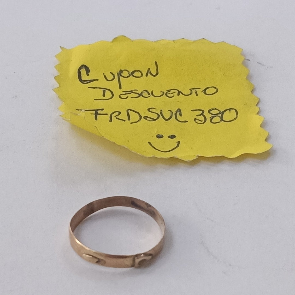 ANILLITO ORO 8 K 0.8 GRMS (SEMINUEVO)