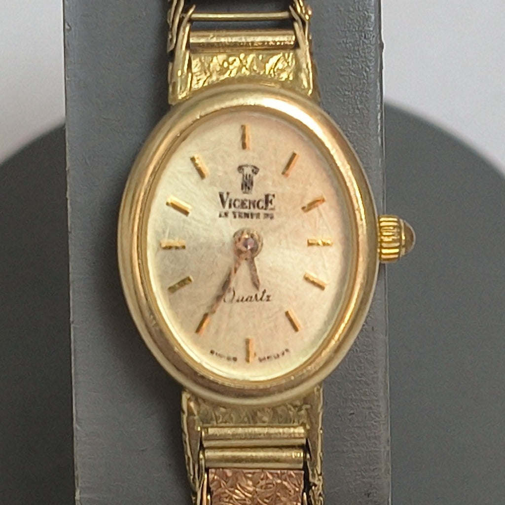 RELOJ CAJA ACERO PULSO ORO ORO 14 K 19.6 GRMS (SEMINUEVO)