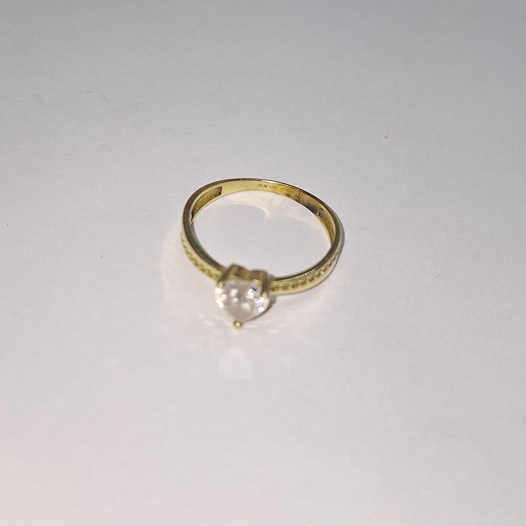 SOLITARIO ORO 14 K 2,10 GRMS (SEMINUEVO)