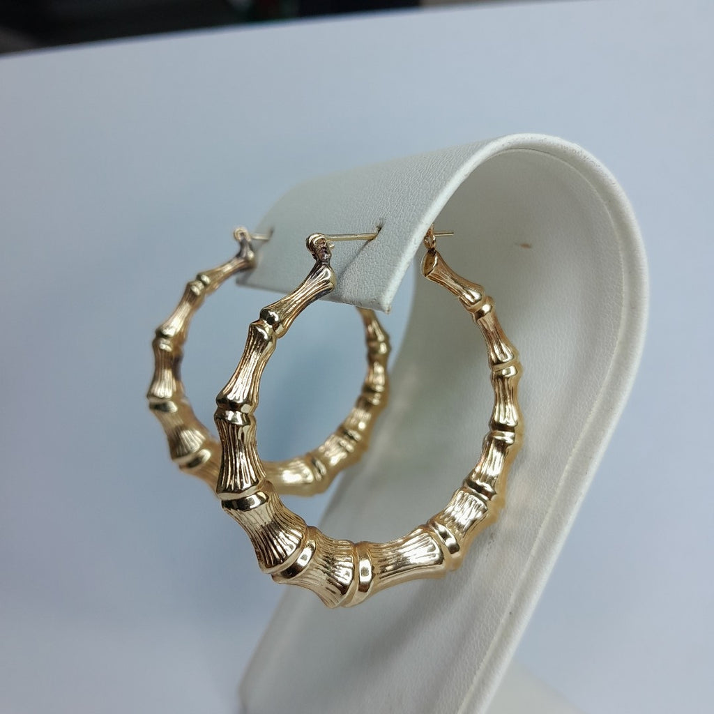ARRACADAS PAR ORO 14 K 5.5 GRMS (SEMINUEVO)