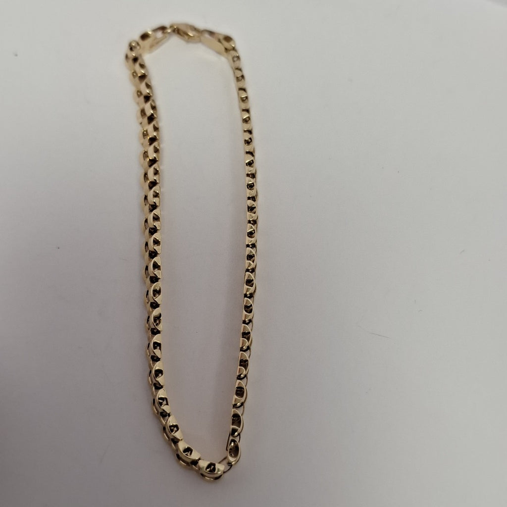 PULSERAS CABALLERO ORO 10K 8.9 (NUEVO)