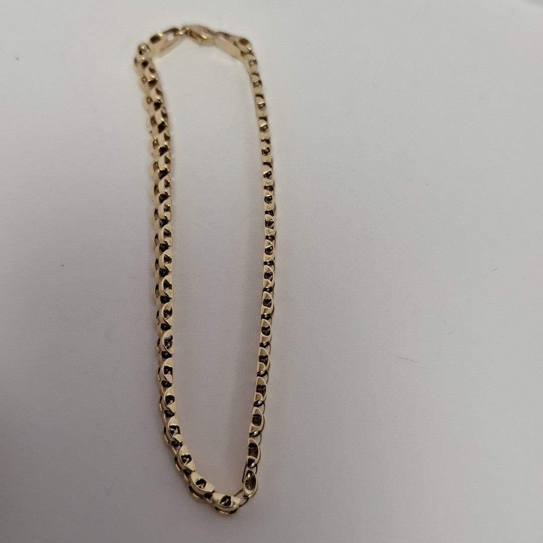 PULSERAS CABALLERO ORO 10K 8.9 (NUEVO)