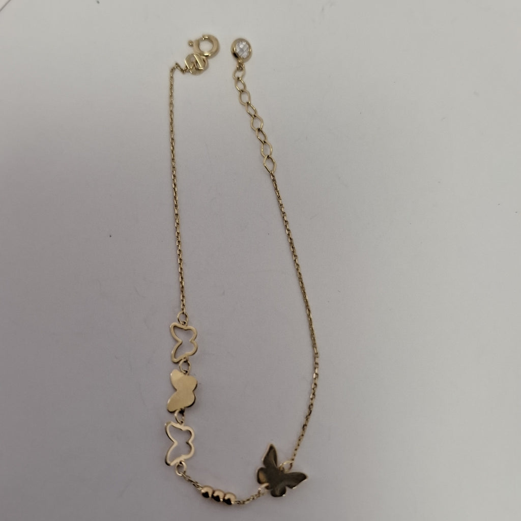 PULSERAS DAMA ORO 10K 0.9 (NUEVO)