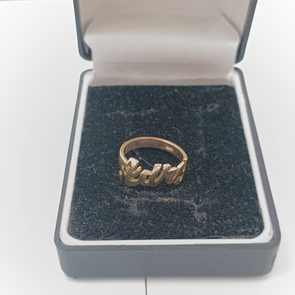 ANILLITO ORO 14 K 3,00 GRMS (SEMINUEVO)