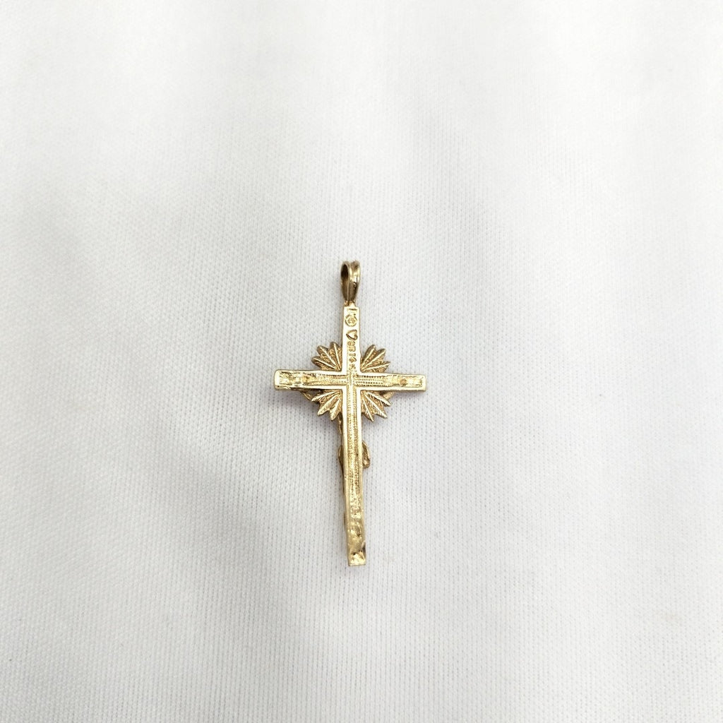 CRUCIFIJO ORO 14 K 2,00 GRMS (SEMINUEVO)