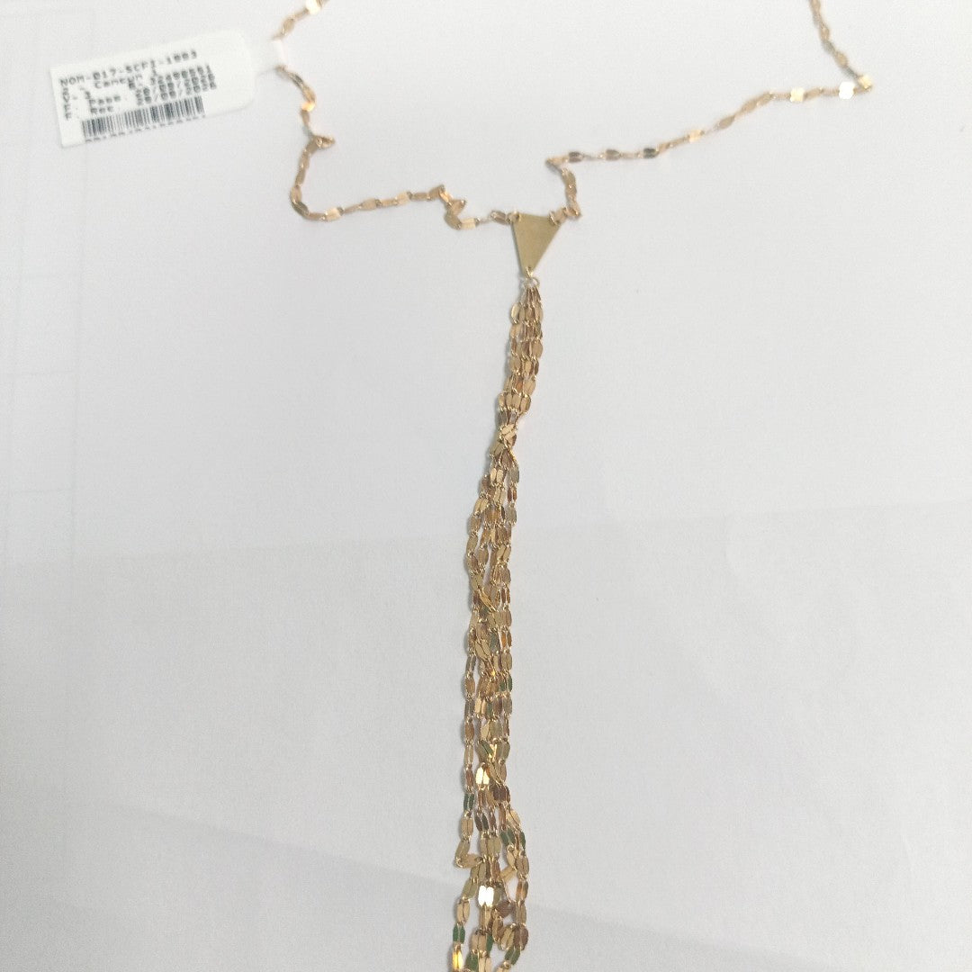 GARGANTILLA ORO 14 K 2.8 GRMS (SEMINUEVO)