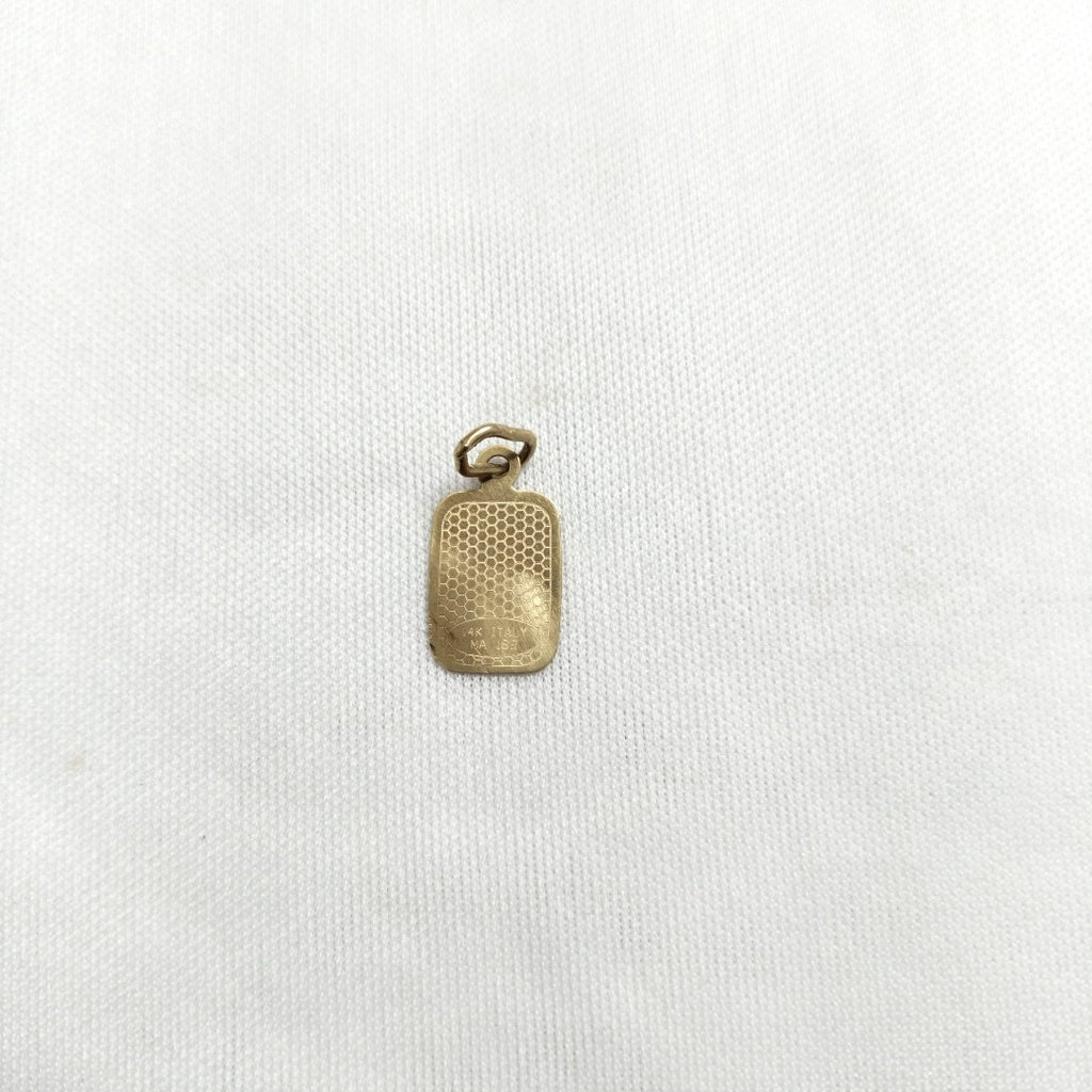 MEDALLA RELIGIOSA ORO 14 K 0,50 GRMS (SEMINUEVO)