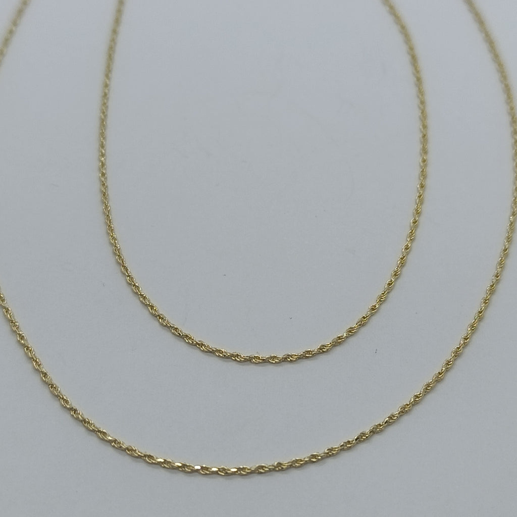 CADENA TORZAL 14K 55 CM 3 GR (NUEVO)